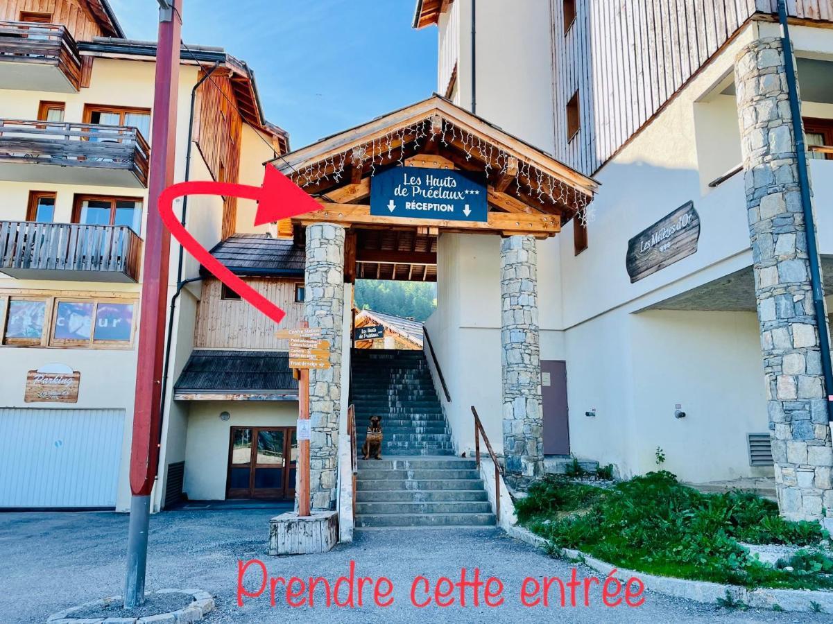 Les Orres 6 Places Coeur De Station Avec Piscine Εξωτερικό φωτογραφία